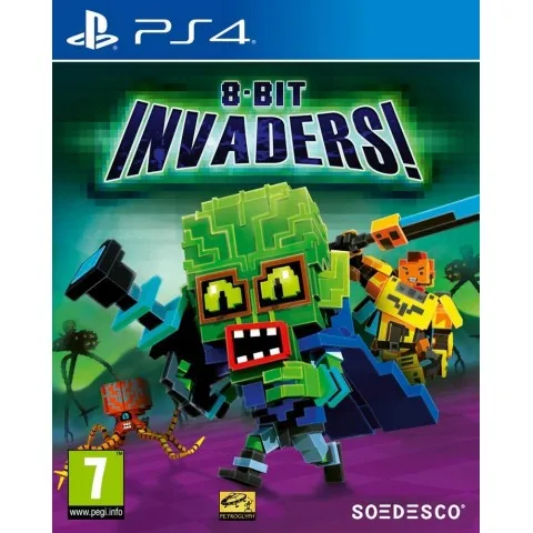 Sony 8-Bit Invaders Juego Fisico Para Consola Playstation 4 Ps4