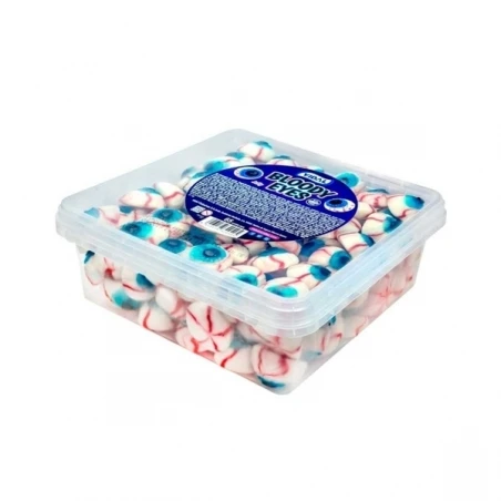 Vidal Gominolas Ojos Halloween Rellenos Sin Gluten 75 Unidades Sabor a Frutas