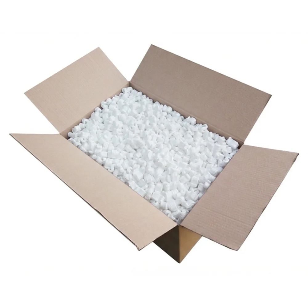 Plasacar S.L.-Pack 100 litros Material de relleno Gusanito - Pelaspan - Almohadillas de poliestireno expandido- Relleno de embajale - envíos