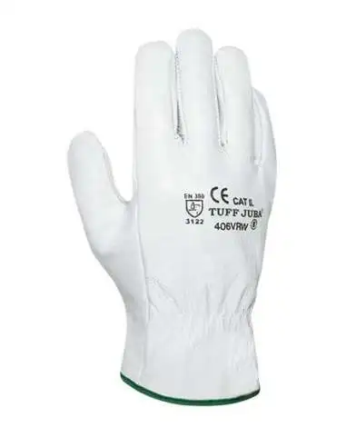 JUBA gloves B406VRW white skin. 8M