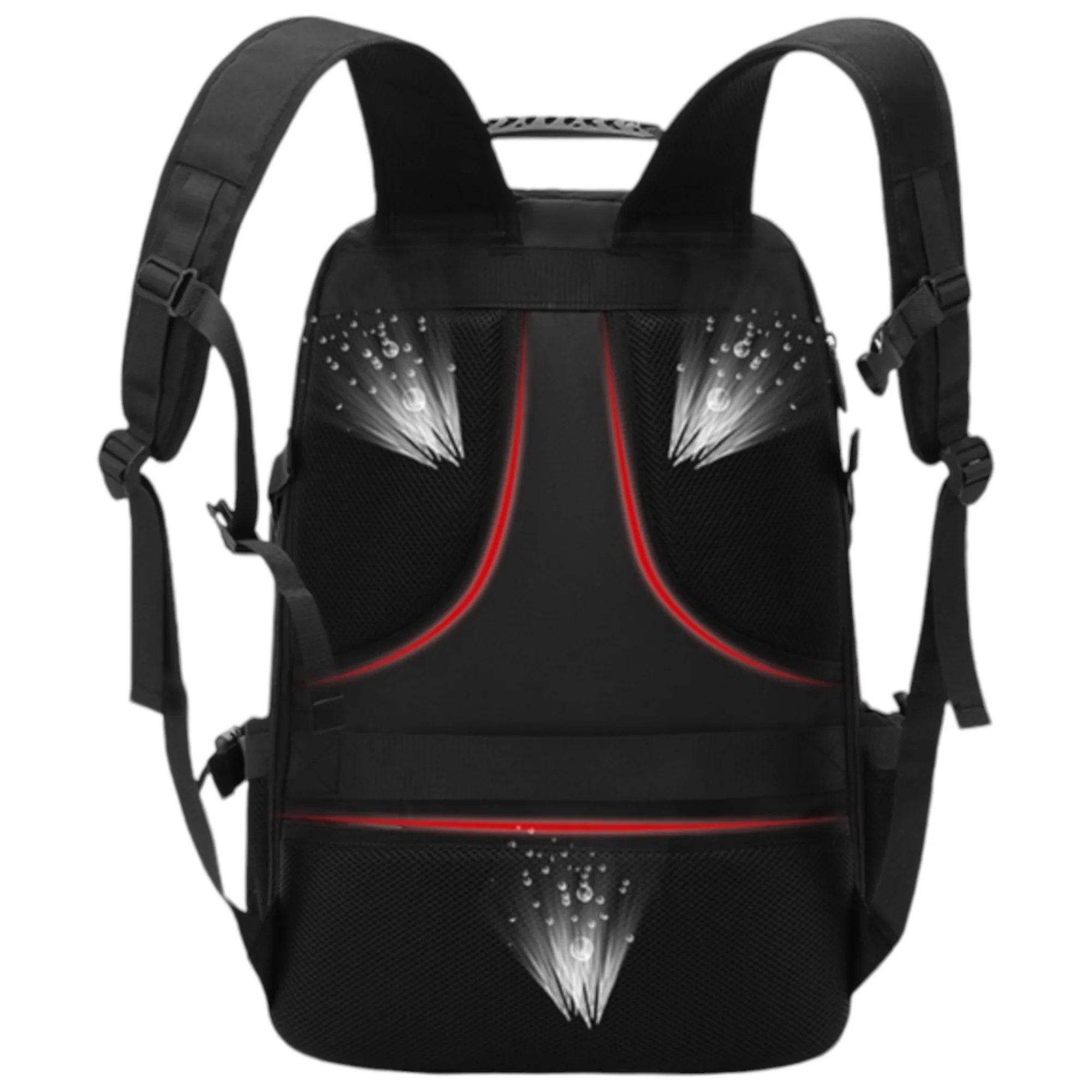 Travel backpack for avin cabin 45x36x20 for vueling, easyjet, ryanair waterproof and spacious hand luggage with shoe compartment and multifunctional anti-theft backpack for travel (2499 026-001)