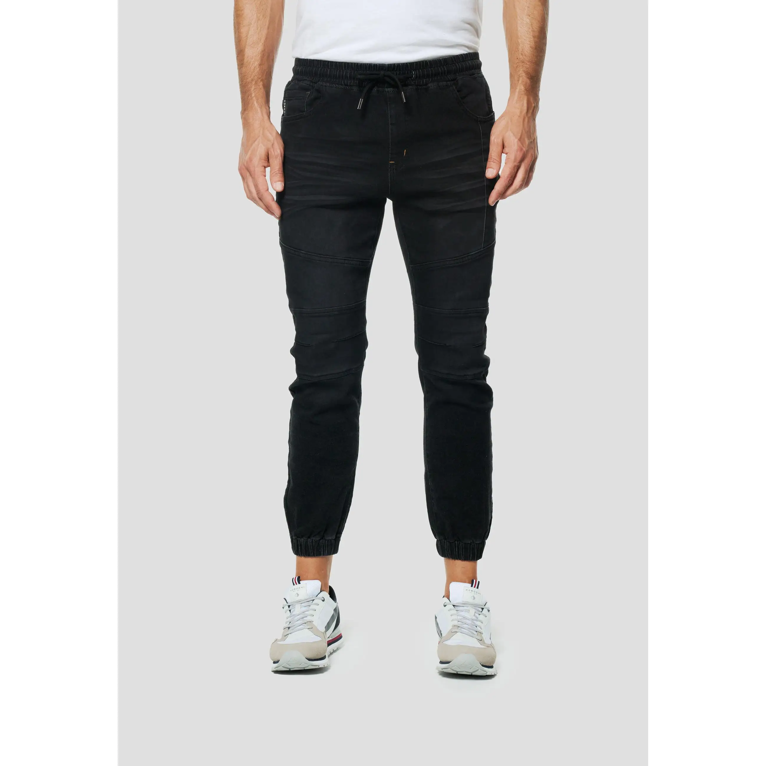 Koroshi Jogger Denim Hombre Cintura Elástica Sport Regular | Koroshi