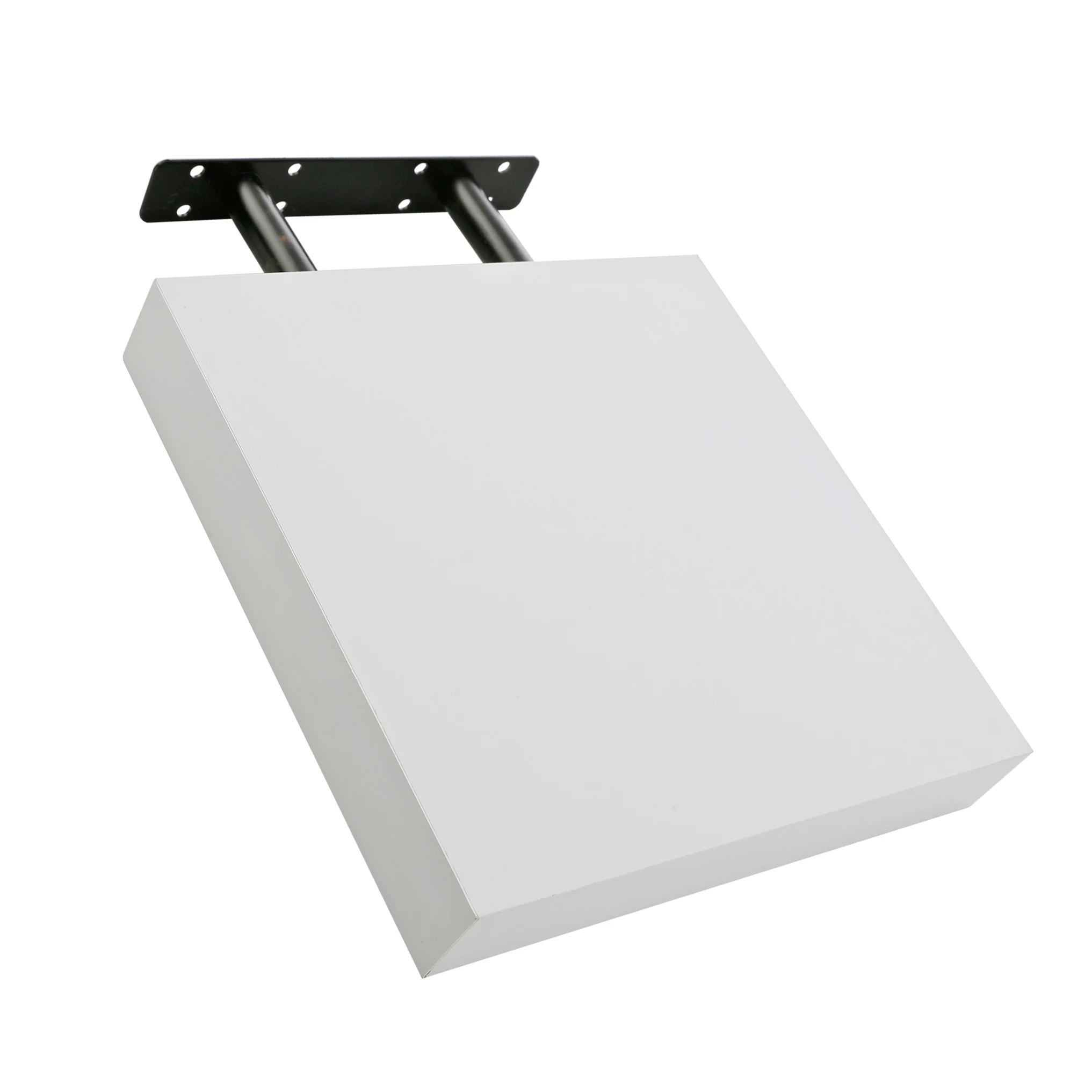 DEKORA SOUL Estantería para Pared Estantes Pared Baldas Pared Fijación Invisible Color Blanco