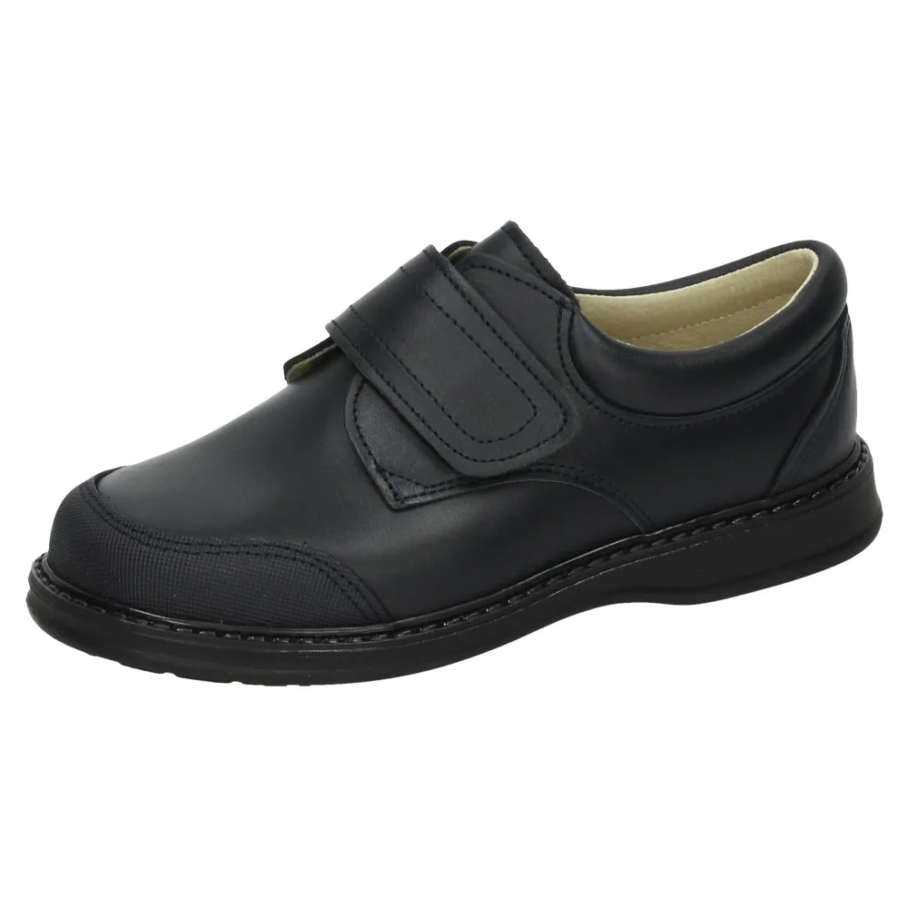 Aladdin brand boy school shoe in marine color. Aladdin shoes