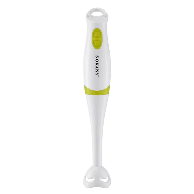 Batidora de mano electrica 200 W, batidora multifuncional de acero inoxidante para alimentos, 2 niveles de velocidad. Sokany
