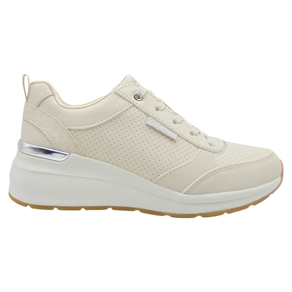 Zapatillas Deportivas Skechers modelo 155616 en color Beige