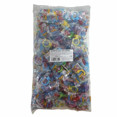 Chupetes Caramelo 100 unidades - Marca Top Candy