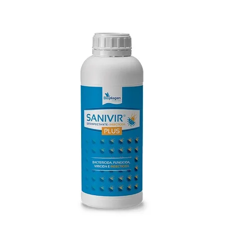 BIOPLAGEN Desinfectante Uso Zoosanitario SANIVIR PLUS, 250 ml