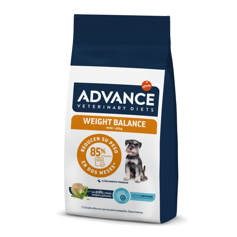 Advance Pienso Weight Balance para Perros Mini 3kg