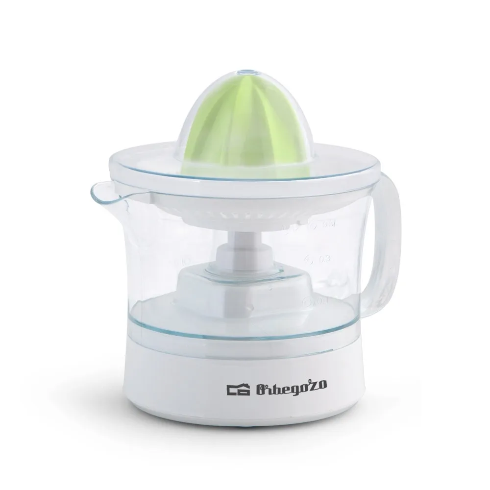 Orbegozo EP 1510 exprimidor Exprimidor eléctrico de tomates 25 W Verde, Transparente, Blanco