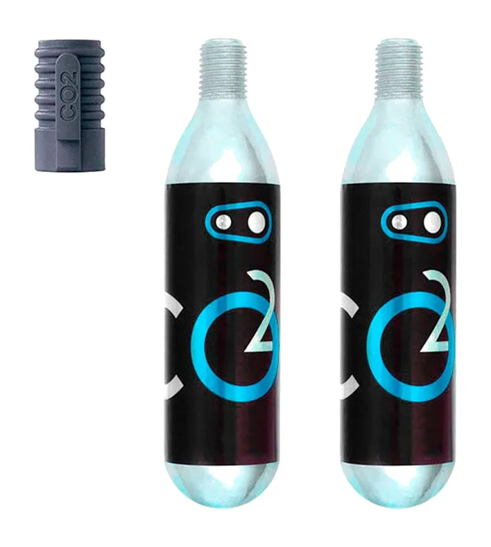 pack de cartuchos mas inflador 2 uds x 25gr co2 16232
