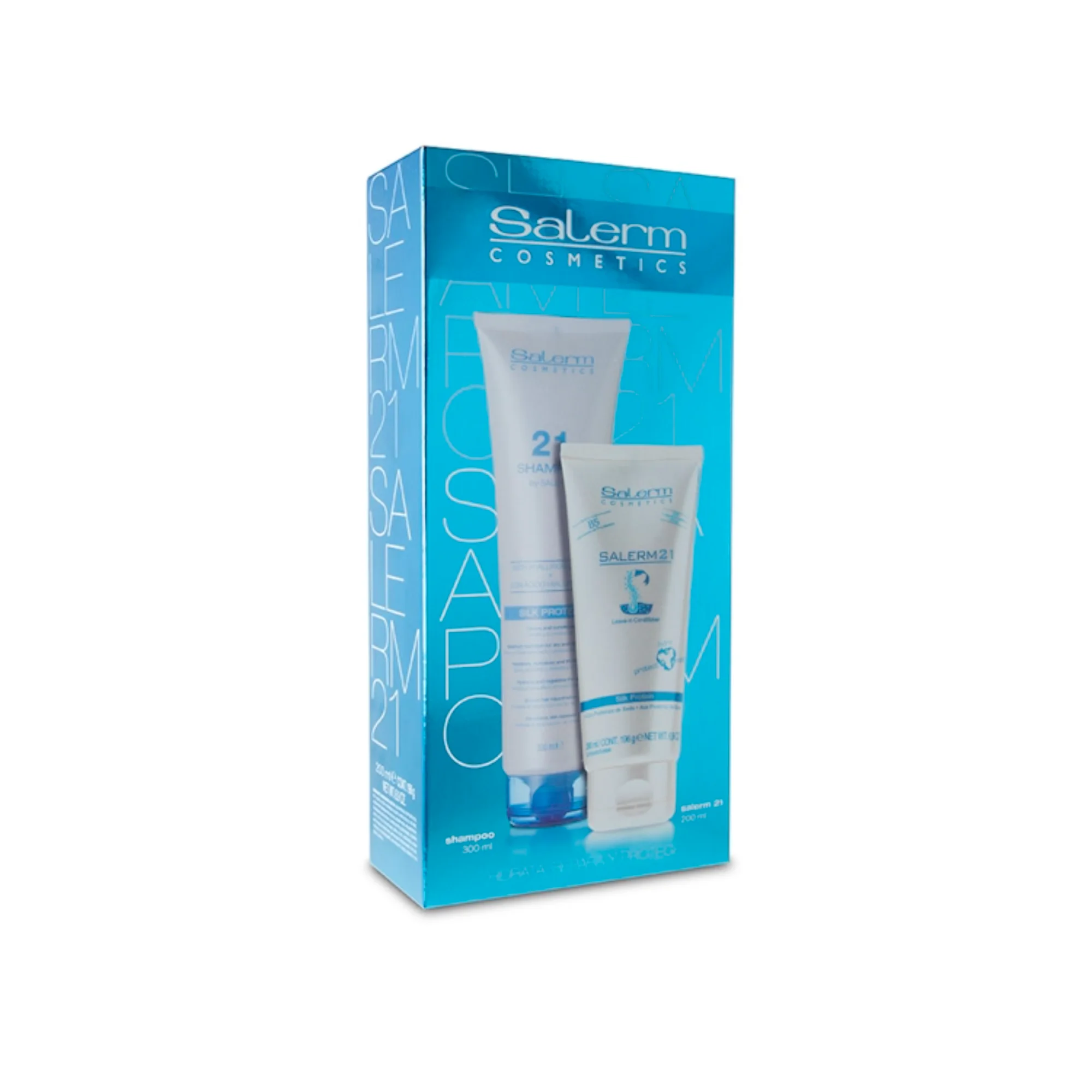 Salerm Cosmetics Casasofia- Pack Salerm 21 Reparación Champú 300ml y Mascarilla 200ml