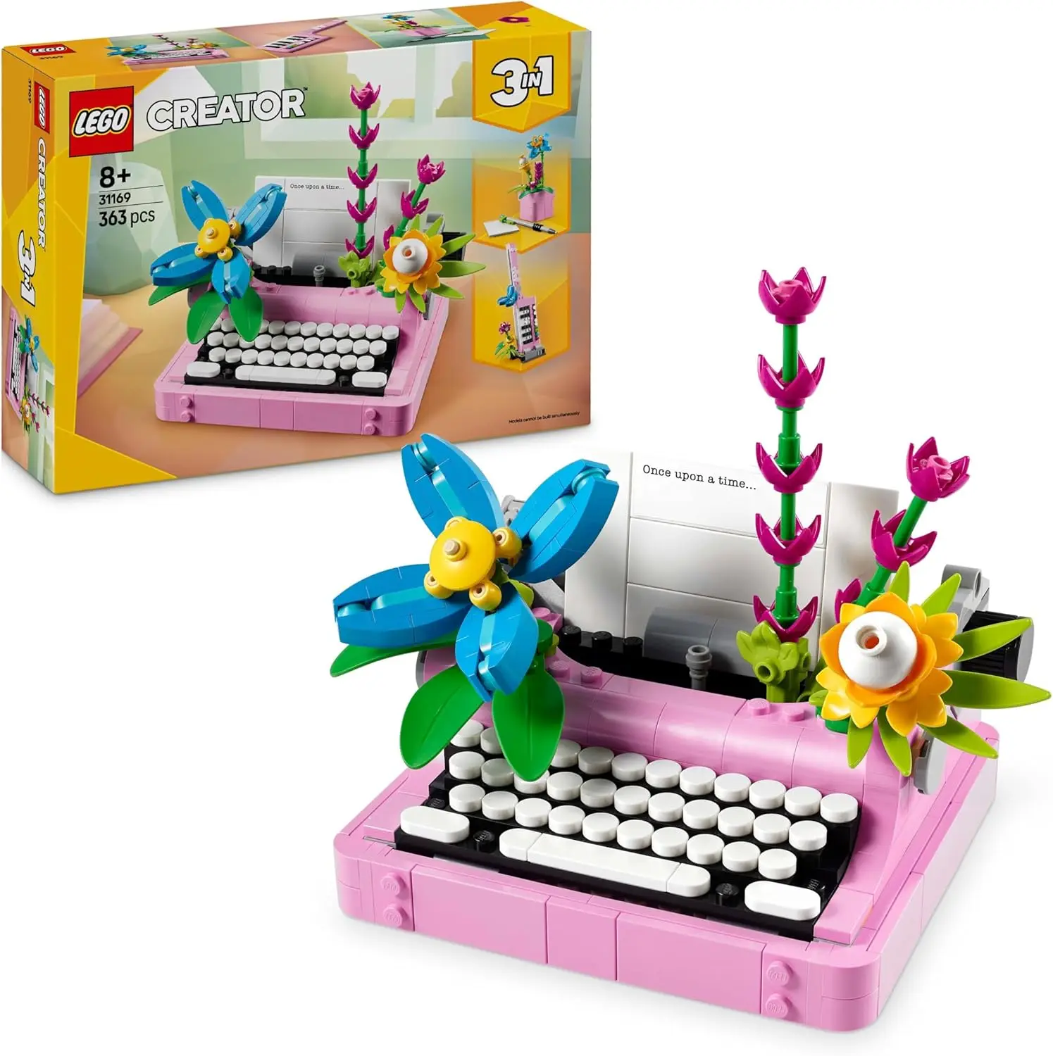 Lego Creator 31169 Máquina De Escribir Con Flores - Imagen 6