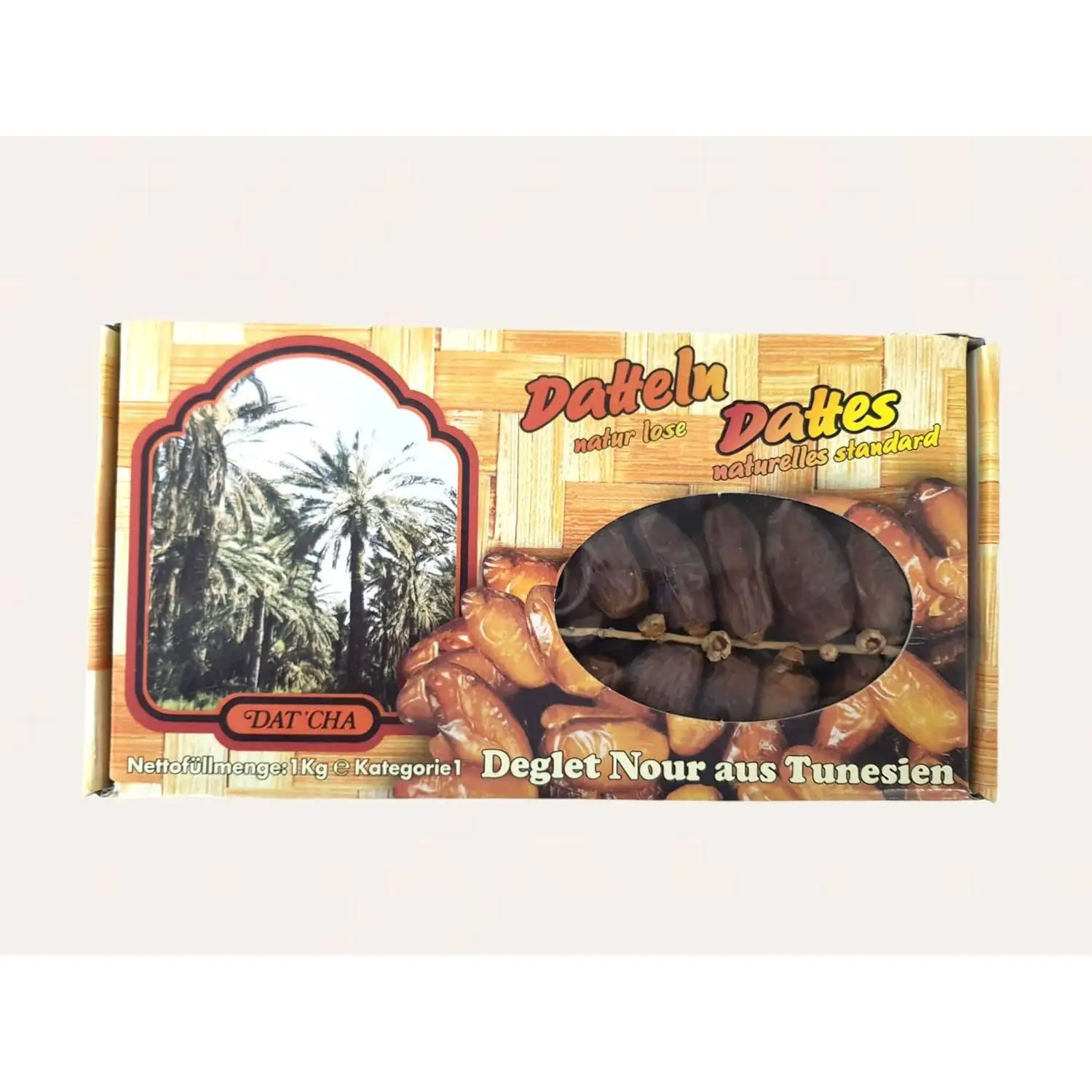 Datiles en Rama Tunez Sin Gluten 1kg Datcha