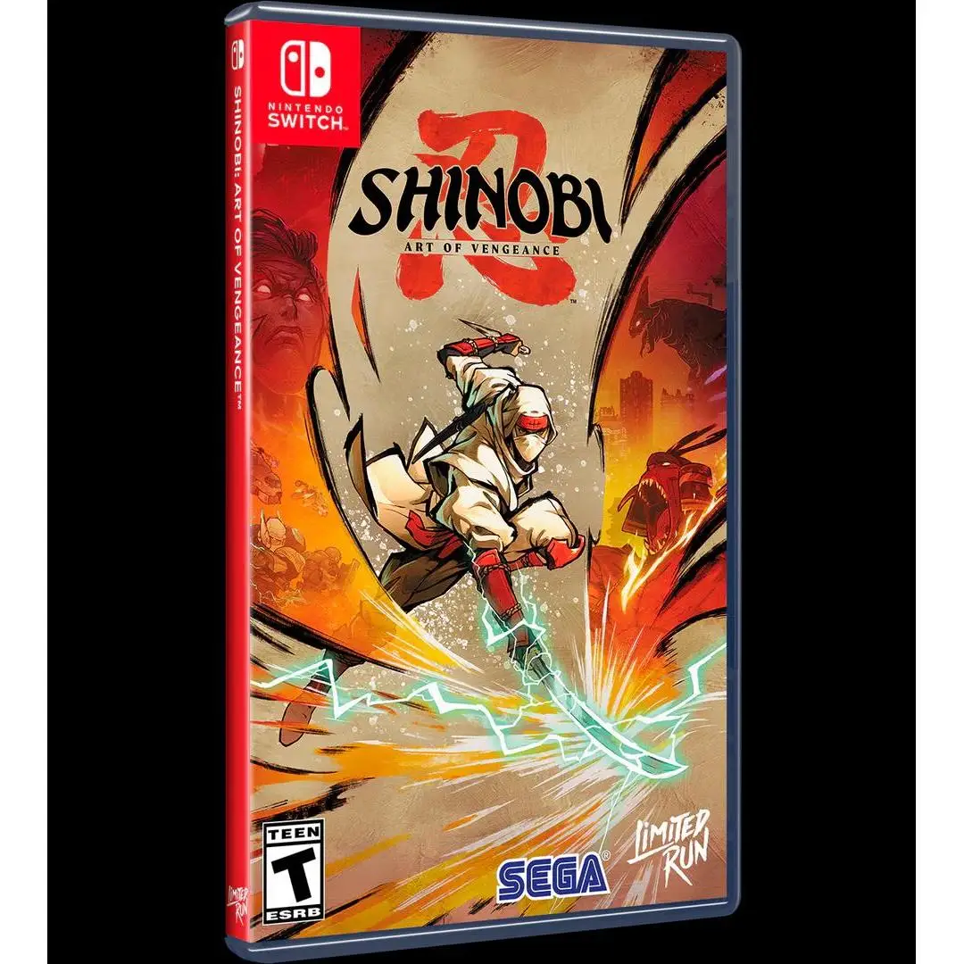 Shinobi Art of Vengeance Limited Run - Imp USA - Juego SWITCH