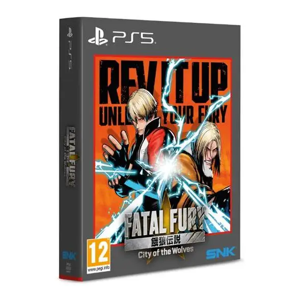 FATAL FURY: CITY OF THE WOLVES DELUXE EDITION PS5 PAL Spain new sealed physique-Videotec