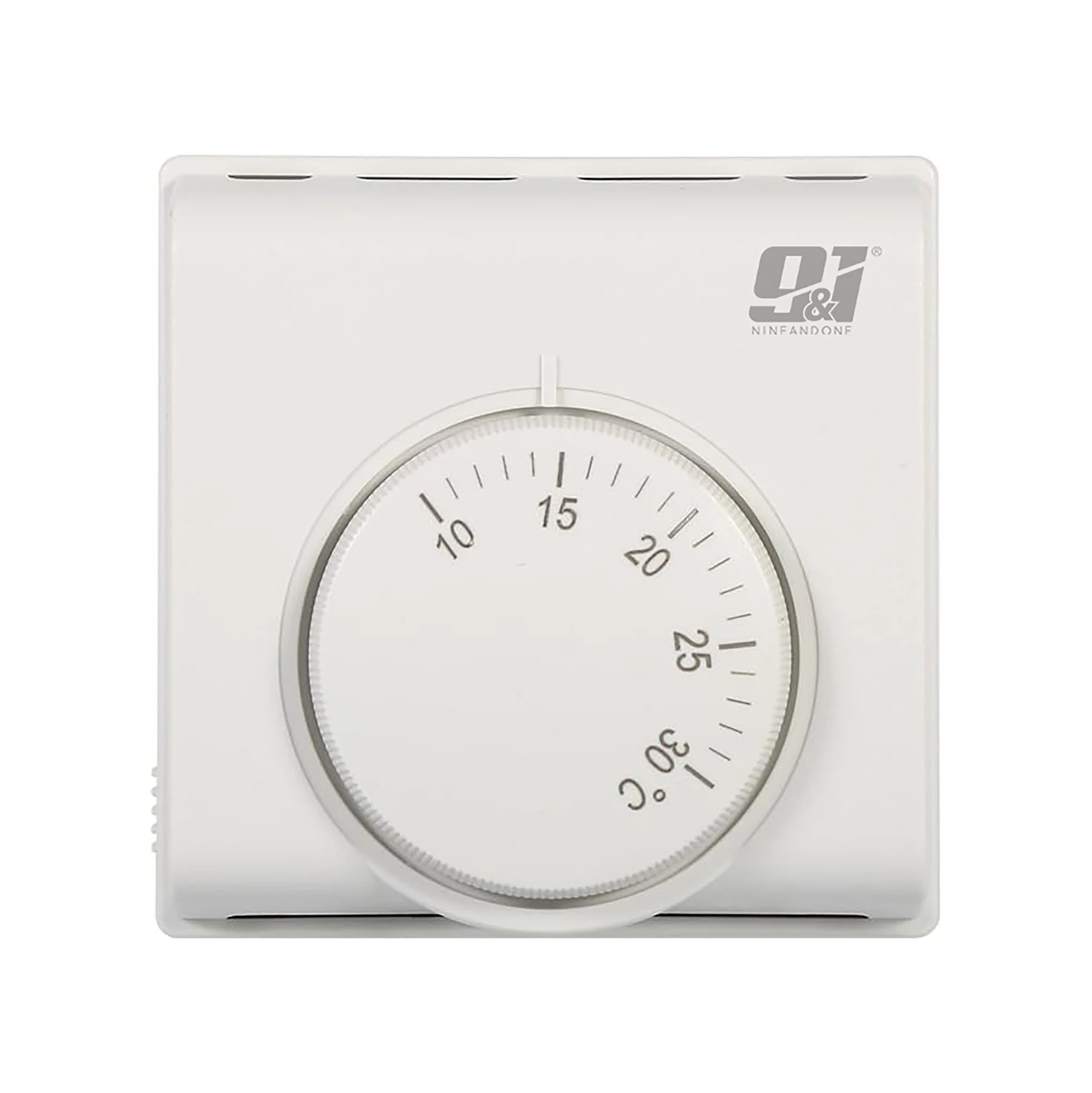 ORION91 PACK X 3 UNIDADES TERMOSTATO ANALOGICO MANUAL SIN INTERRUPTOR 10-30º BLANCO Nine&One