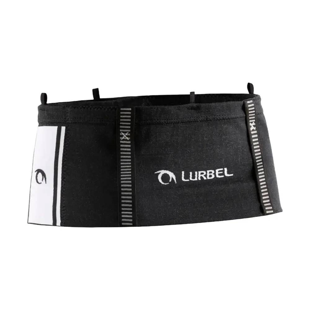 Riñonera Cinturón Negro y Blanco Lurbel Loop Three Minimalista y Multifuncional