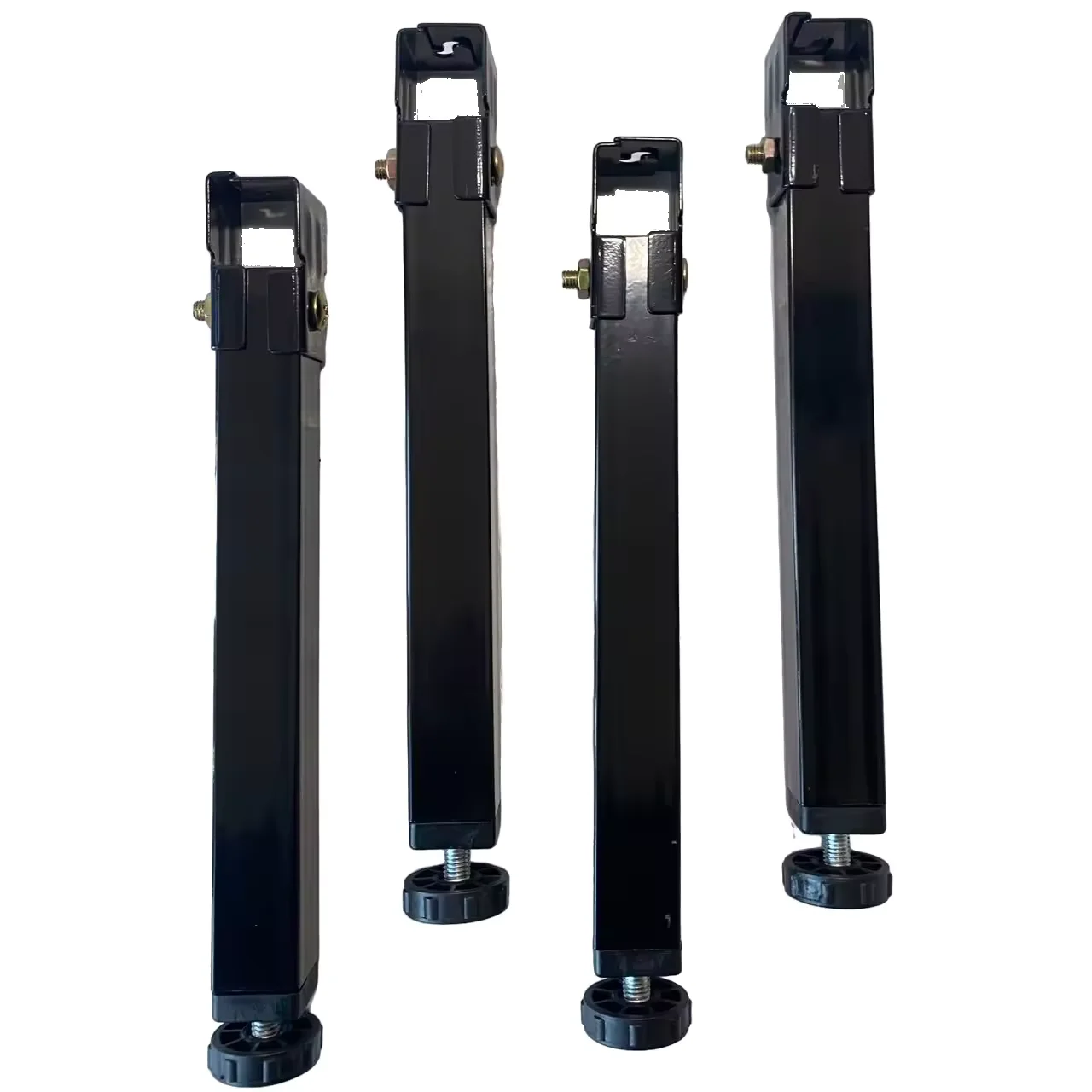 Juego de 4 Patas para Muebles, Pata de Repuesto para Base de Listones, Patas Ajustables de Acero para Muebles, Patas de Cama reforzadas, Pata de Apoyo, Pinza, Soporte de Cama, altu