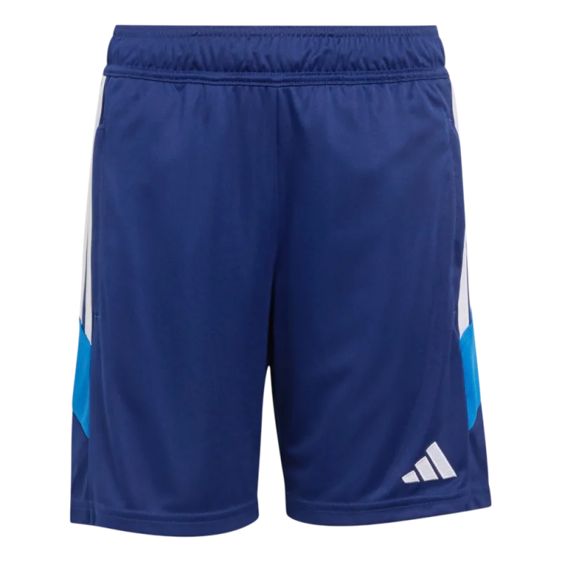 Bermuda Adidas Tiro Jr Kc7092 Azul Niño Cintura Elastica Cordon Ajustable