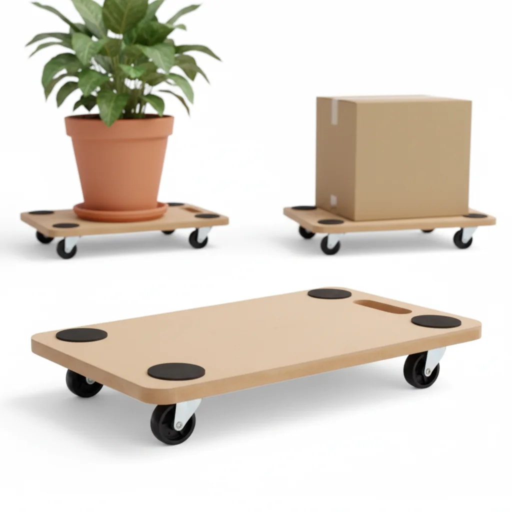 Base Con Ruedas Rectangular - Plataforma Con Ruedas, Carretilla De ...