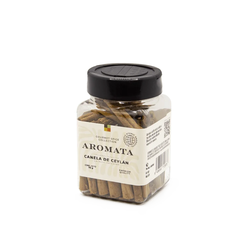 Canela de Ceylán de Aromata Condiments la mejor canela del mundo lista para aromatizar tus postres