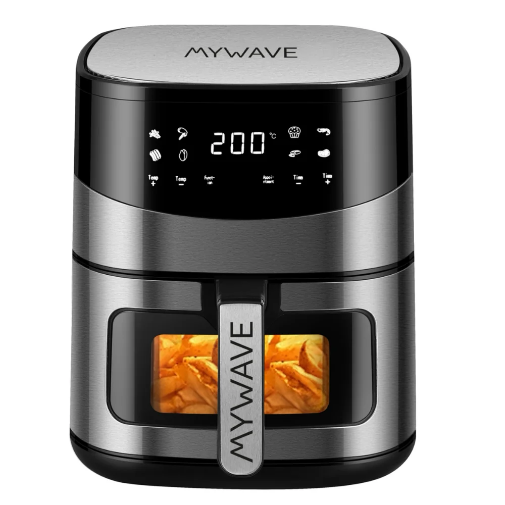 MyWave MWFRE-65V Freidora De Aire 6,5L - 8 Funciones + Preservación de Calor