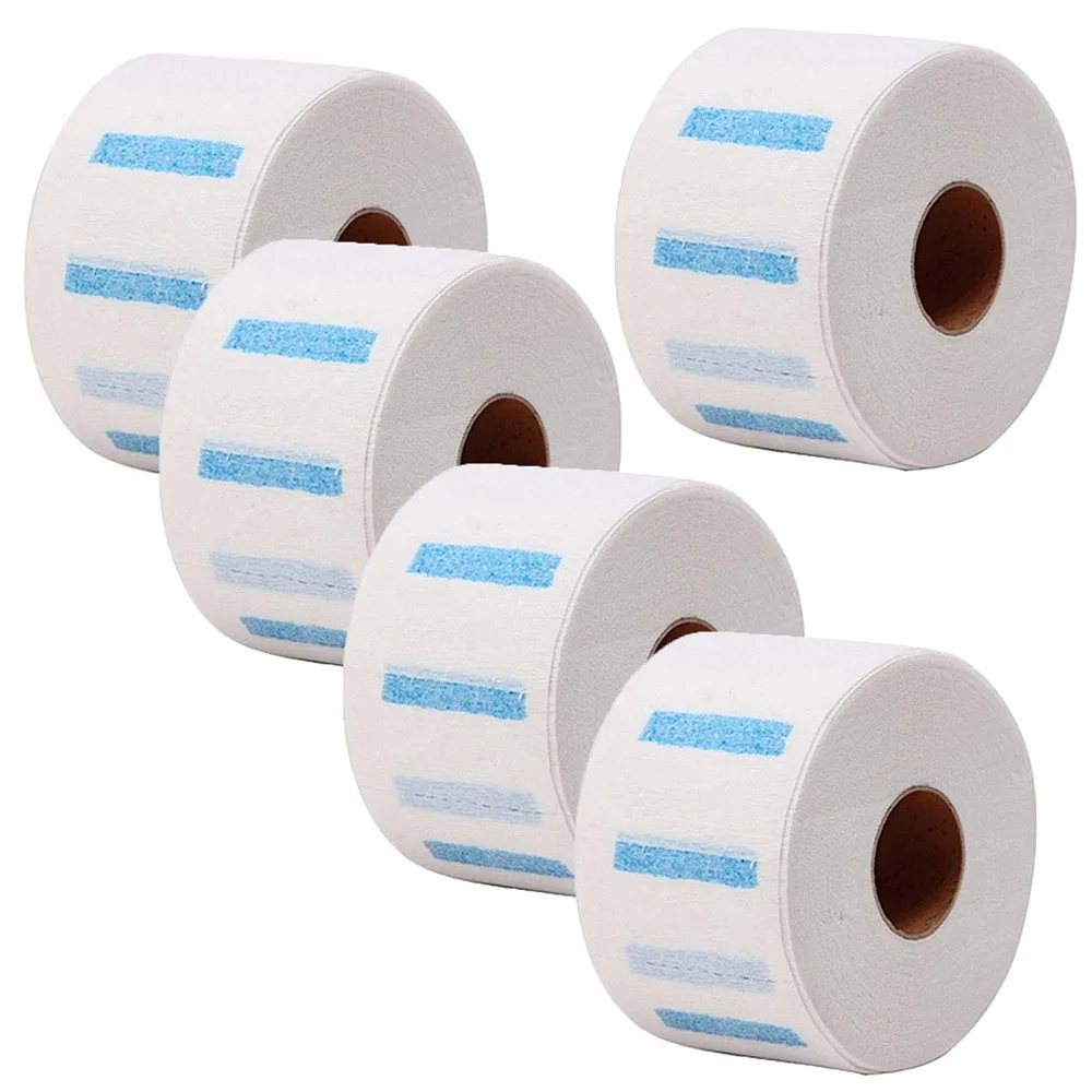 ALMERICORP roll paper neck pack 5 rolls hairdressing