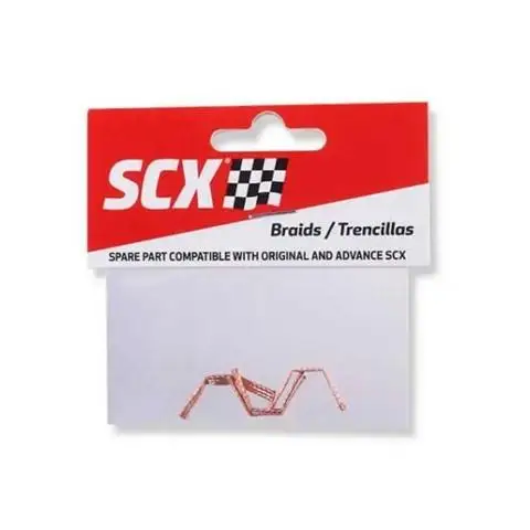 Scx U10359x400. 2 pairs of Original Scalextric and Advance bravels (4 brazels)