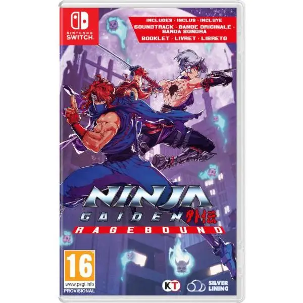 Ninja gaiden: ragebound nintendo switch pal spain- new original sealed game