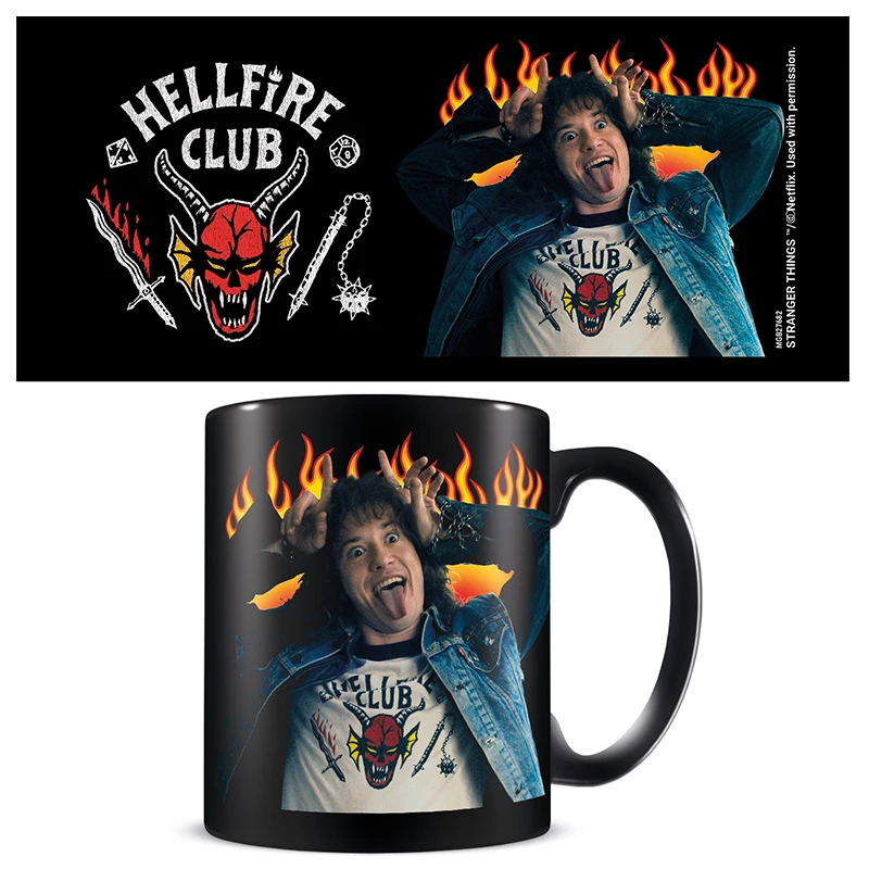 STRANGER THINGS 4-cup 320 ML EDDIE HELLFIRE