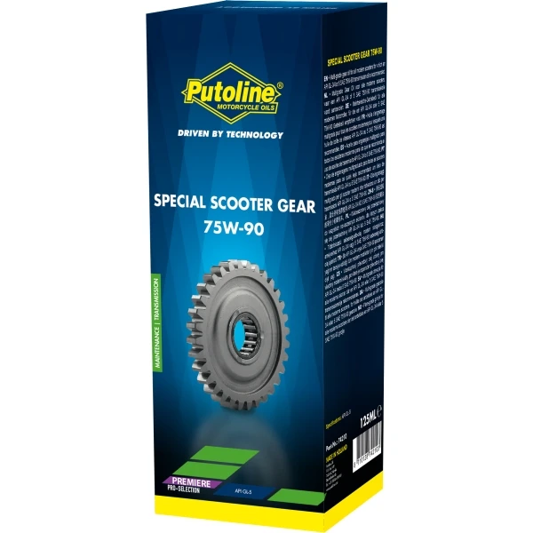 TUBO PUTOLINE SPECIAL SCOOTER GEAR 75W-90 125 ML