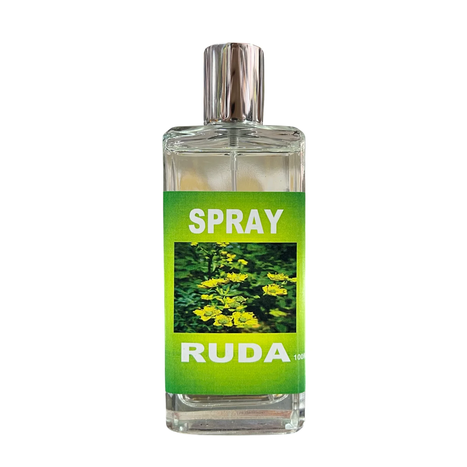 THE BUBBLE SHOP Ambientador de Ruda para Limpieza Energética (100ml) - Pulverizador en Frasco de Cristal