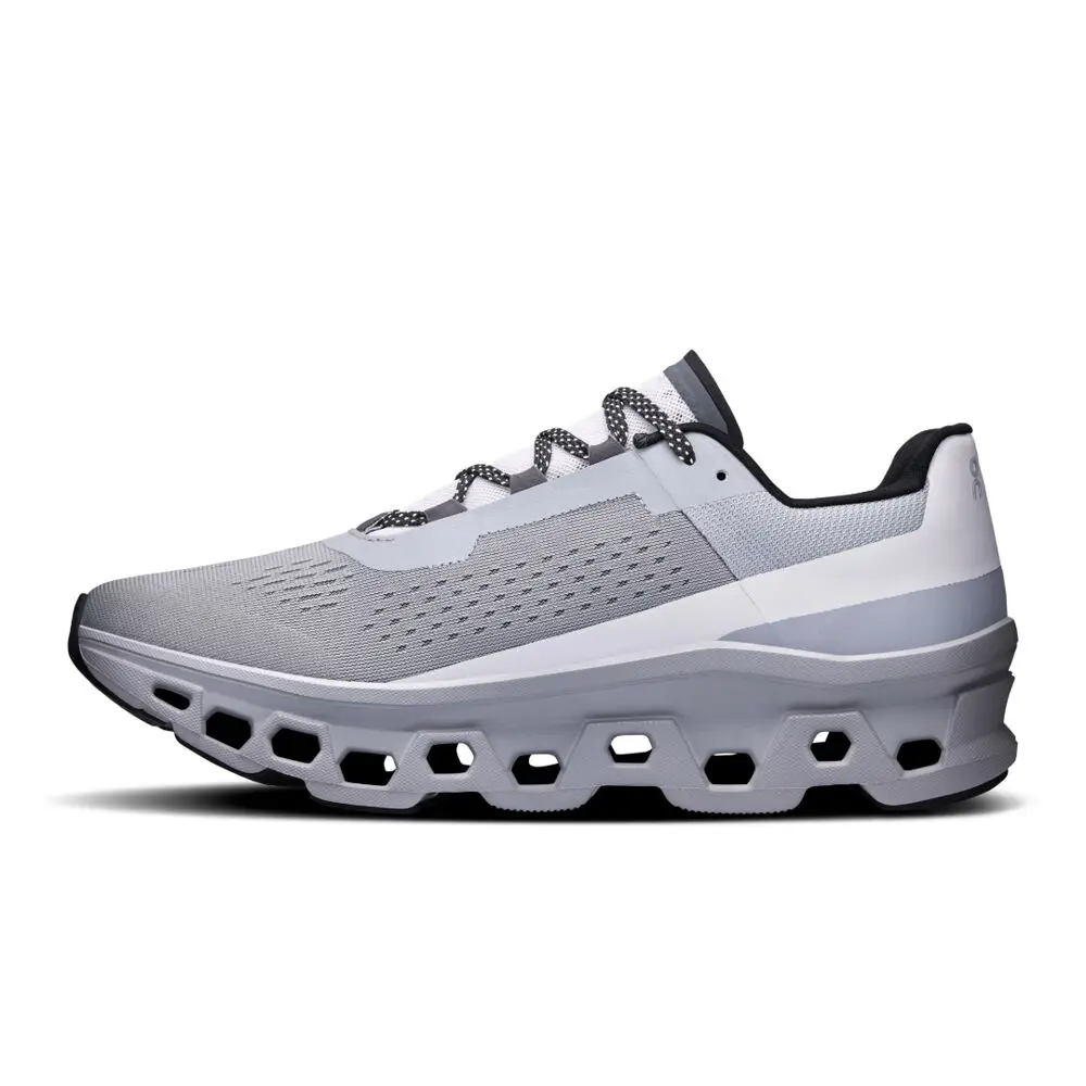 Gray on running cloudmonster men alloy silver shoes comfortable and light