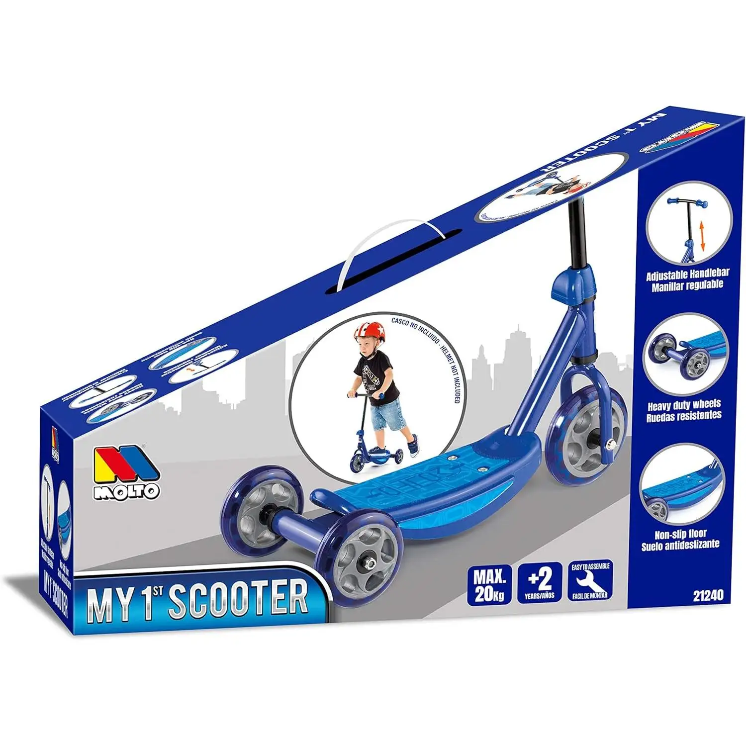 Moltó Moltó My First Scooter Azul 24240