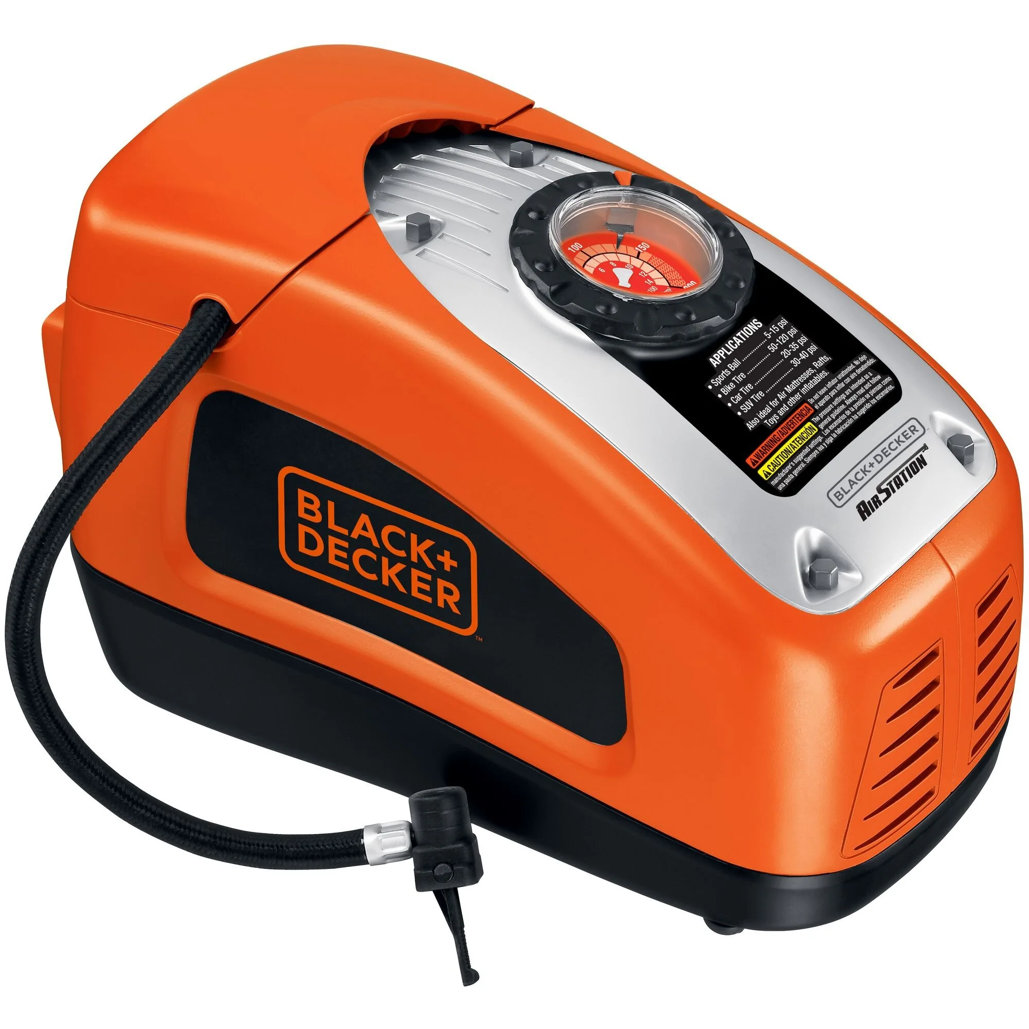 Compresor de Aire Portátil -Black & Decker  ASI300 - Eficiencia y Portabilidad