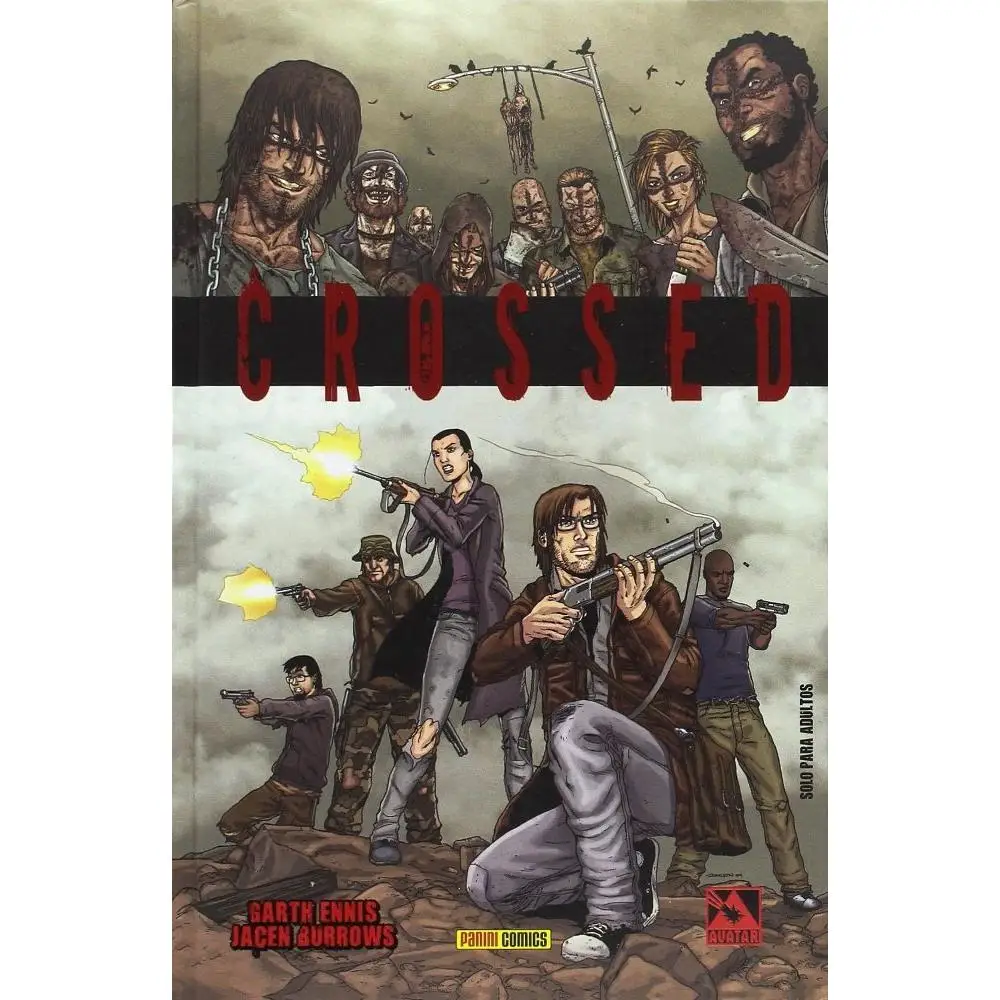 Libro CROSSED 1 Editorial PANINI COMICS Tapa dura