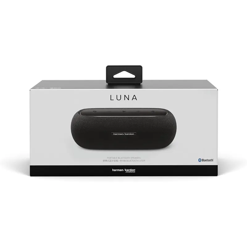 Harman Kardon Luna Bluetooth Compact Black - Portable speaker with powerful sound, ideal for outdoor use. Enjoy your music with this compact, high-quality Bluetooth speaker. #7