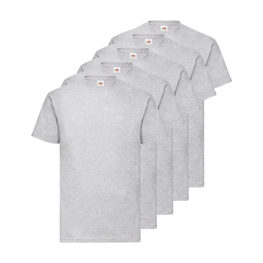 Fruit of the Loom 5-Pack Soft Cotton T-Shirts for Casual Wear
