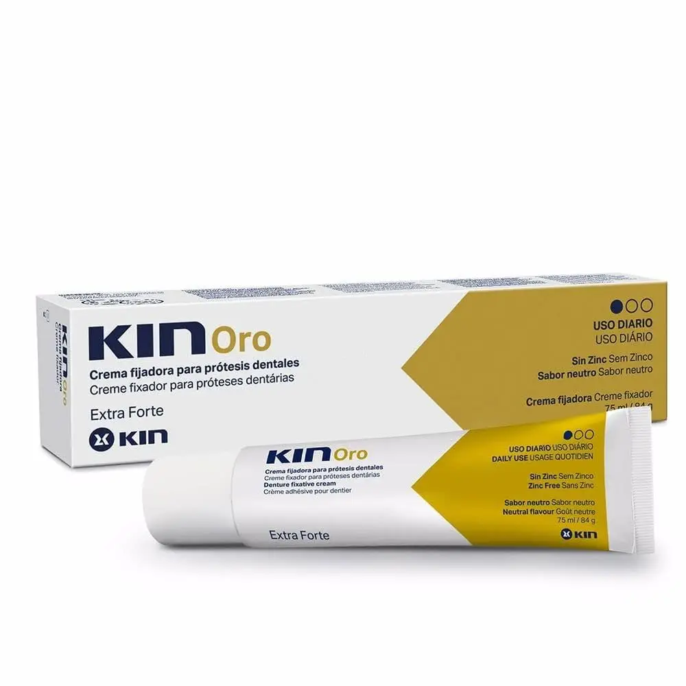KIN ORO CREMA FIJADORA ADHESIVO PROTESIS DENTAL 1 ENVASE 75