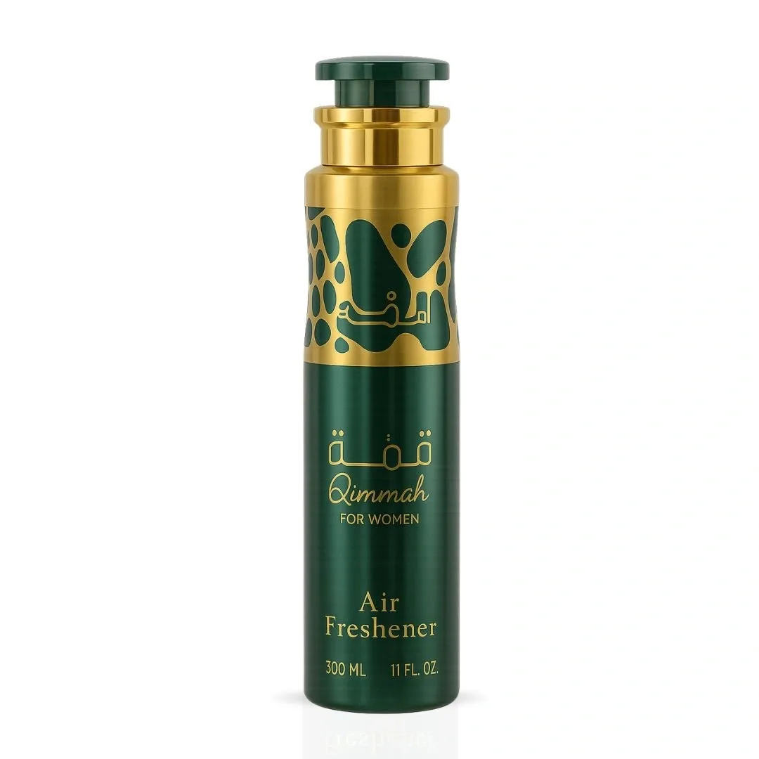 lattafa Qimmah Deodorante per ambienti Deodorante per ambienti arabo Spray 300 ML Deodorante per ambienti concentrato per la casa