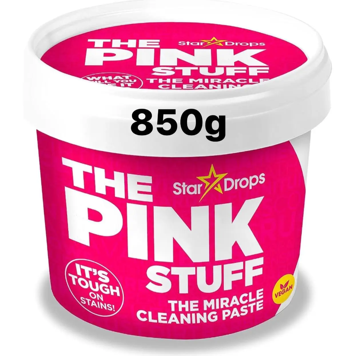 Miracle cleaner in Pink Stuff Miracle Paste 850gr - Ideal for all kinds of surfaces