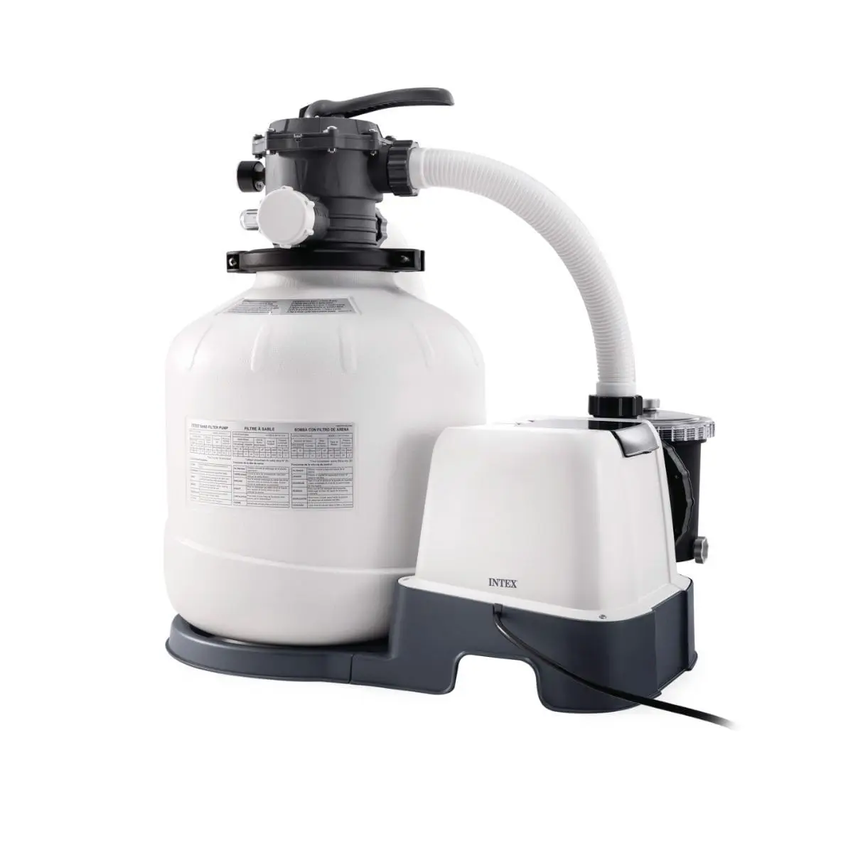 Set de limpieza de piscinas Intex QX2600 depuradora + clorador piscinas hasta 56800L