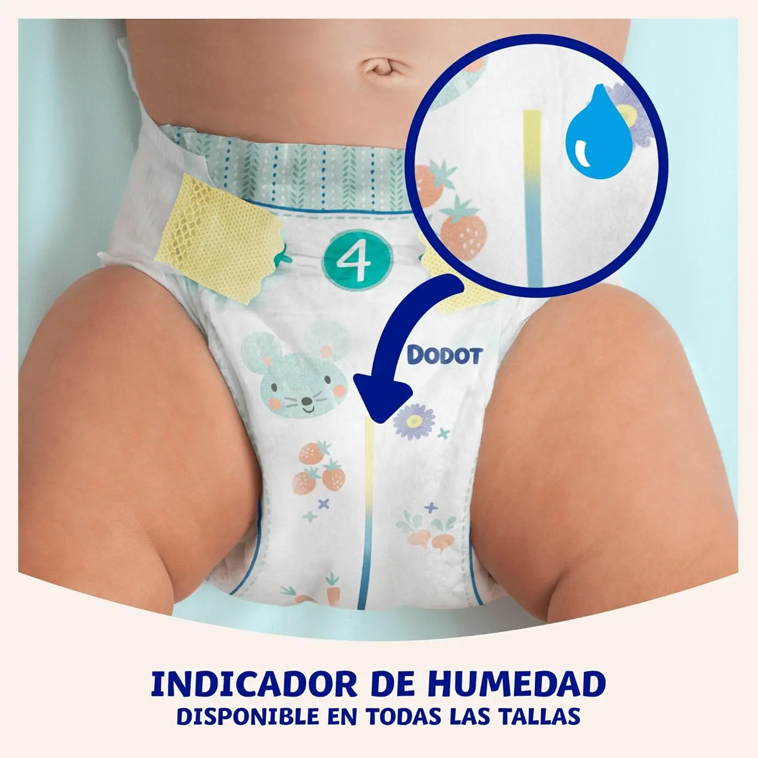 2 - DODOT PACK SENSITIVE diaper size 2 (2x58 PCs)