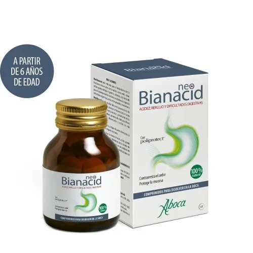 Aboca Neobianacid Acidez y Reflujo 45 Comprimidos
