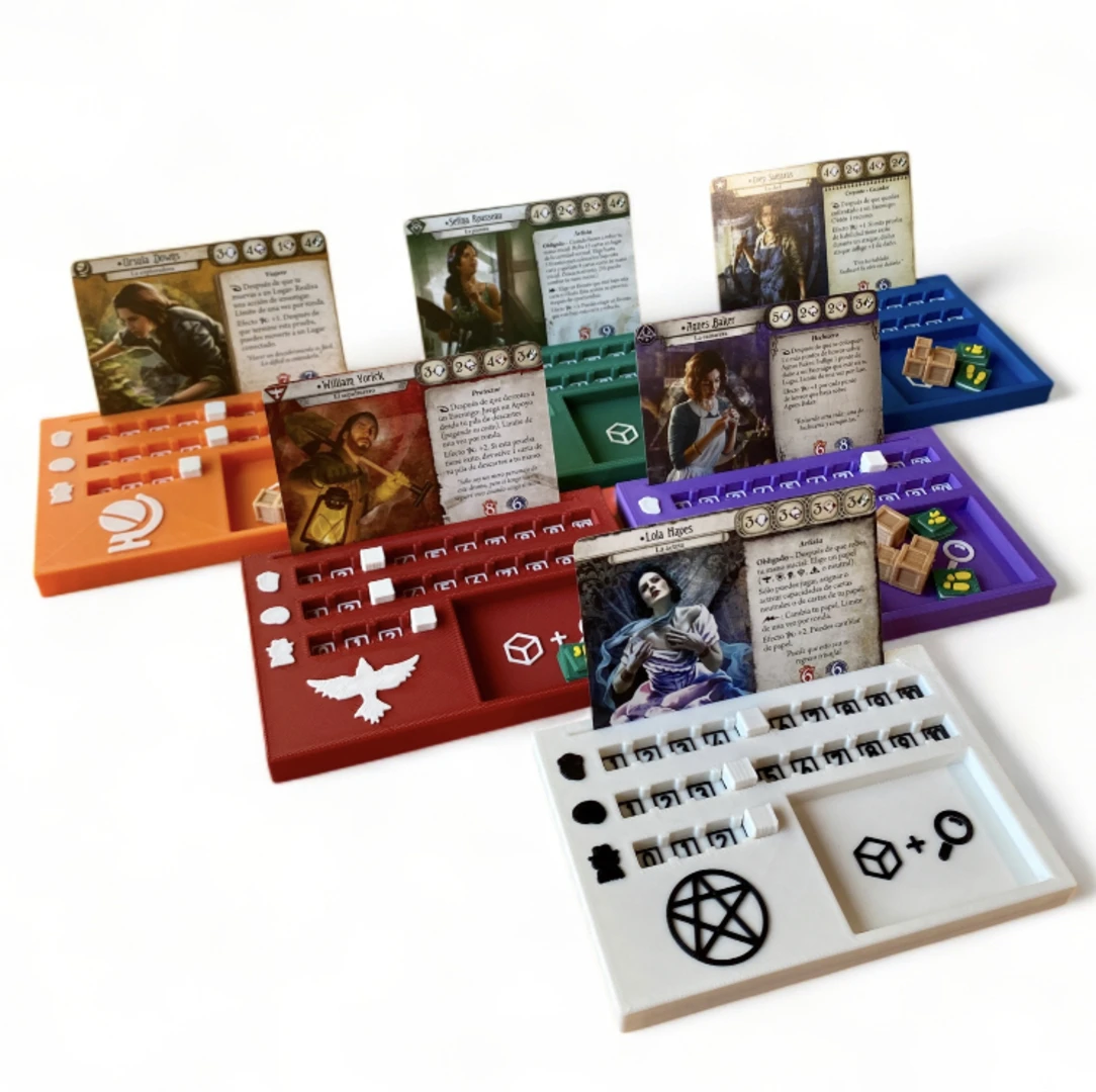 Arkham Horror LCG: Tableros Investigadores (x6 piezas) - La Cocina 3D