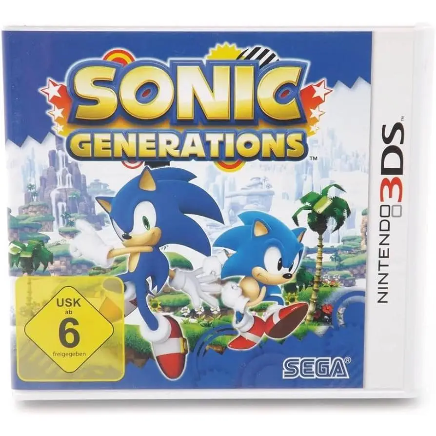 Sonic Generations (Importacion UK) - 3DS - Nuevo Precintado