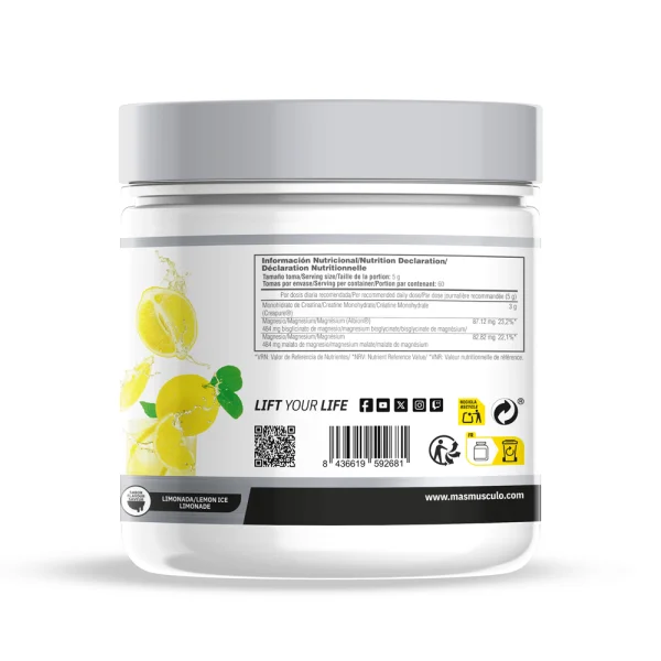 Creamag creatine (creapure ® ) + magnesium albion ®   - 300g mm supplements