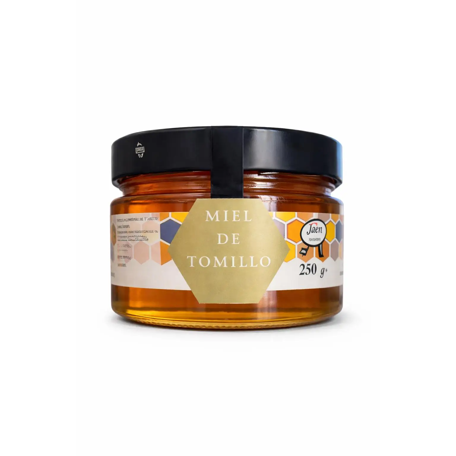 Miel de Tomillo Pura Natural 250g en Tarro de Cristal - Producto Español de ESENCIA ANDALUSÍ GOURMET
