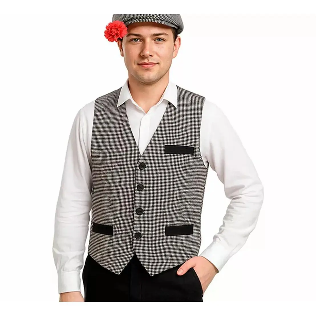 Partilandia Chaleco de Chulapo para hombre